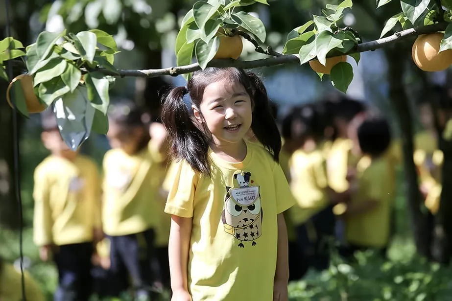 어린이집 야외 자연광 촬영