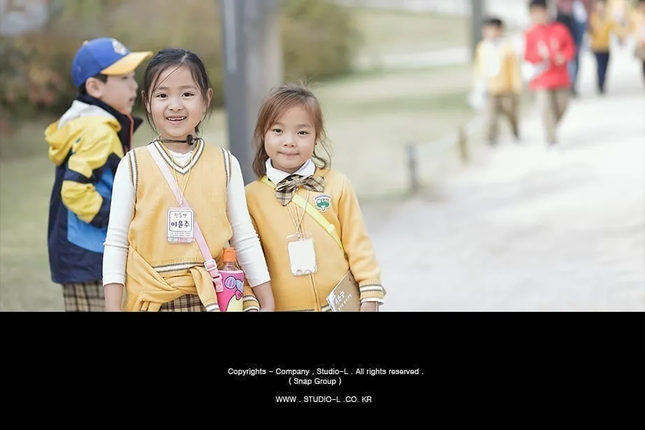 유치원 소풍 촬영