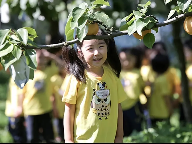 졸업식 축하 장면